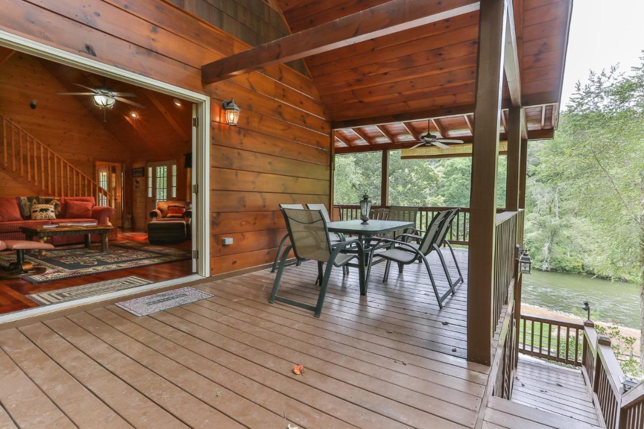 Heaven On The Toccoa Where You Will Enjoy The Sites And Sounds Of The Toccoa River Mineral Bluff Exterior photo